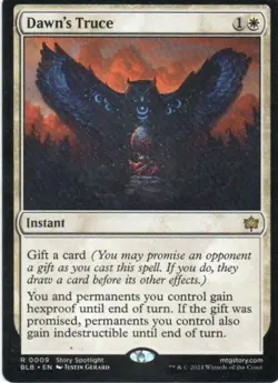 MTG: Bloomburrow: Dawn's Truce: Lightly Played Condition - Image 1