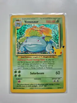 Venusaur 15/102 - Holo - 25th Anniversary Celebrations - Pokemon Card - Image 1