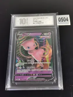 Mew V 048/132 S-Chinese CS4bC Fusion Strike Ultra Rare Pokemon -Pyxis 10 - Image 1