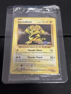 2016 Pokemon, XY Evolutions Toys R Us, #41/108 Electabuzz, Sealed Stamped Promo - Image 3