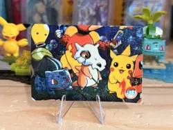 1999 Vintage Pocket Monsters Vending Prism - Cubone, Magmar, Pikachu Camp #373 - Image 1