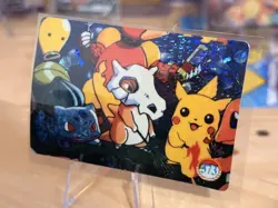 1999 Vintage Pocket Monsters Vending Prism - Cubone, Magmar, Pikachu Camp #373 - Image 3