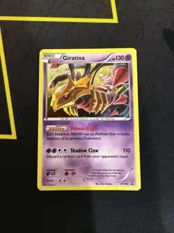 Pokemon TCG Giratina XY184 Holo Black Star Promo English - Image 1
