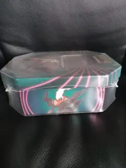 Pokemon TCG 2021 Mighty Mysterious Tin/Knockout Tin Darkrai Factory Sealed Mint - Image 3
