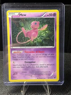 Mew 29/124 Holo Rare Fates Collide Pokemon Near Mint - Image 1