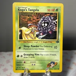 Koga's Tangela #81/132 2000 Pokemon Gym Challenge - NM - Free shipping - Image 1