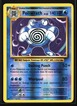 Pokemon Poliwrath 25/108 Evolutions Reverse Holo Rare NM - Image 1