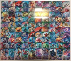 Lot of 100 Japanese Kamen Rider Battle: GANBA LEGENDS Normal & Rare Card Set - Image 1