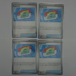 Pokemon Perfect Order Poke Pad Trainer Item 081/088 Regular Card Lot (4 Cards) - Image 1