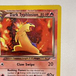 Dark Typhlosion 10/105 Neo Destiny Holo HP - Pokemon Card - Image 5