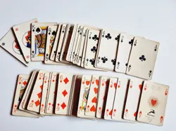 CARTE DA GIOCO MODIANO 1941 REGNO D'ITALIA POKER VINTAGE PLAYING CARDS NEW - Image 1