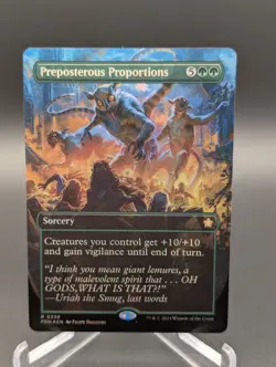 Preposterous Proportions (Borderless) Foundations Foil - Image 1