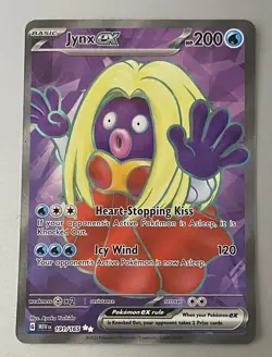 Pokemon TCG Jinx Ex 191/165 Scarlet and Violet 151 🔥 NM-M Full Art Card - Image 1