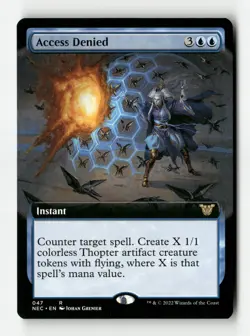 Access Denied - Neon Dynasty Commander - #47 - Non-Foil - NM - MTG - Image 1