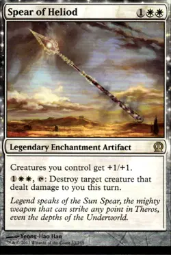 MTG Theros #33 Spear of Heliod - Near Mint or Better - Image 1