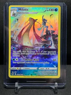 Milotic TG02/TG30 Trainer Gallery Holo Rare Pokemon 2022 Silver Tempest NM - Image 1