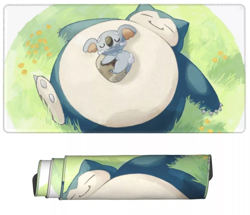 Snorlax - Board Card Game Pokemon Playmat Game Mousepad Play Mat of TCG 225775 - Image 2