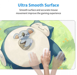 Snorlax - Board Card Game Pokemon Playmat Game Mousepad Play Mat of TCG 225775 - Image 5