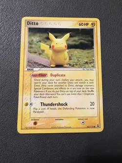Pokemon Ditto EX Delta Species Common 63/113 60 HP 2005 The Pokemon Company - Image 1