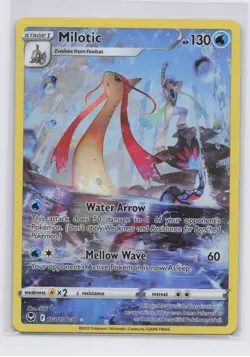 Pokemon TCG Milotic TG02/TG30 Silver Tempest Trainer Gallery Full Art Holo NM - Image 1