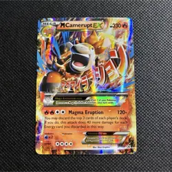 Pokemon M Camerupt EX Promo Holo XY198 XY | NM/M - Image 1