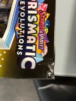 Pokemon TCG Scarlet & Violet Prismatic Evolutions Lucario ex & Tyranitar ex Prem - Image 3