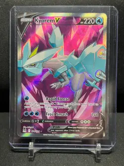 Kyurem V 174/196 Full Art Ultra Rare Pokemon 2022 Lost Origin NM - Image 1