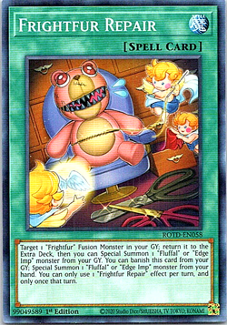Frightfur Repair ROTD-EN058 Yu-Gi-Oh! Card Near Mint 1st Edition - Image 1
