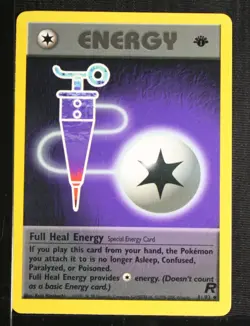 PSA 9 MINT 2000 Pokemon Team Rocket #81 Full Heal Energy 1st Edition !!! - Image 3