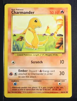PSA 9 MINT 1999 Pokemon Game Base #46 Charmander !!! - Image 4