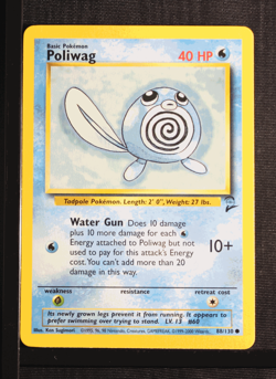 PSA 9 MINT 2000 Pokemon Game Base II #88 Poliwag !!! - Image 3