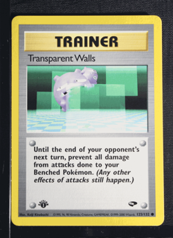 PSA 9 MINT 2000 Pokemon Gym Challenge #125 Transparent Walls 1st Edition !!! - Image 3