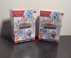 Pokemon TCG Prismatic Evolutions Booster Bundle - Lot of 2 - Factory Sealed - Image 1