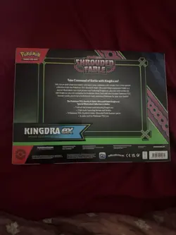 New Pokemon TCG Kingdra EX Shrouded Fable Special Illustration Collection Box - Image 2