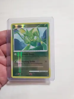 Pokemon TCG LP Scyther 49/100 - Reverse Holo Rare - Diamond & Pearl: Stormfront - Image 1