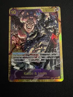 Kaido & Linlin OP08-119 Secret Rare Alt Art Two Legends One Piece - Image 1