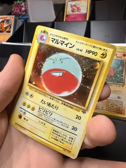 Pokemon Electrode 101 Jungle Holo Rare Japanese 1996 Stage 1 90 HP Card - Image 3