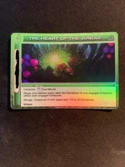 Heart of the Jungle - Super Rare - Chaotic Card - Beyond the Doors - Image 1