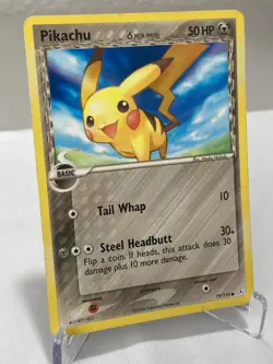 Pikachu (Delta Species) 79/110 Holon Phantoms Pokemon Card - Moderately Played - Image 2