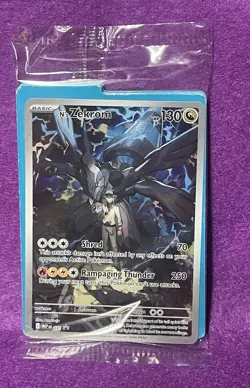 🩵N’s Zekrom 031 Ascended Heros ETB Factory Sealed Promo Card Pokemon Full Art🩵 - Image 2