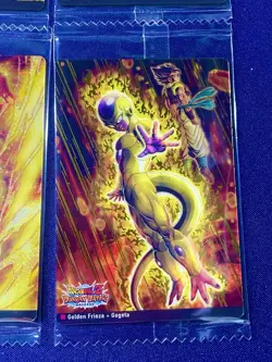 Dragon Ball Itajaga Card Lot x4 Sealed SS4 Gogeta Goku Golden Frieza Japan - Image 5
