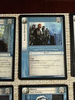 Lord of the Rings TCG 24 Rare Card Lot (2 of each) Elven - Image 4