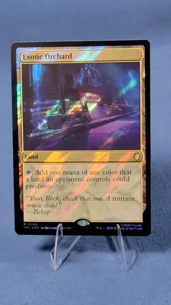 Exotic Orchard Surge Foil NM TMC 66 MTG Commander: Teenage Mutant Ninja Turtles - Image 1