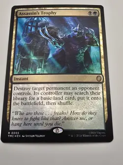 Assassin's Trophy (Surge Foil) Commander: Teenage Mutant Ninja Turtles Foil - Image 1