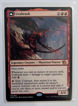 MTG – March of the Machine – Urabrask – Mythic 0169 - Image 1
