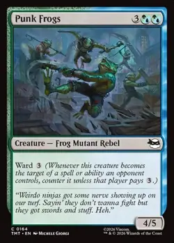 1x Punk Frogs NM Eng MTG - MTG TMNT - Image 1