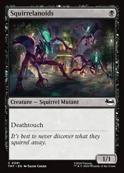 1x Squirrelanoids NM Eng MTG - MTG TMNT - Image 1