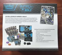 Pokemon TCG: Black Bolt Elite Trainer Box Sealed - Image 2