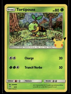 2021 Other - McDonald's Collection 2021 (French), t2 Turtwig Basic/Promo #4 - Image 1