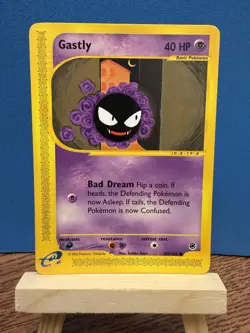 Pokemon TCG Gastly 109/165 Expedition Base Set Regular Non-Holo - Image 1